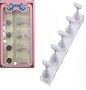  Magnetic Nail Tip Display White 5pcs/Set 