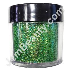  VN Glitter 40 Green Holo Fine 1 oz 