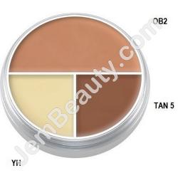  Kryolan Ultra Tri Color A Circle 