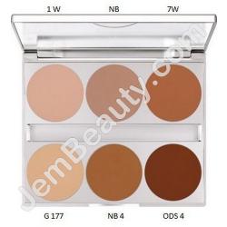  Dual Finish 6 Colors Modelling Palette 