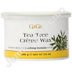  GiGi Wax Tea Tree Creme 14 oz 