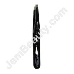  Tweezer Slanted Teardrop Black 