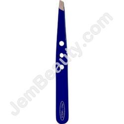  Tweezer Slanted Circles Blue 