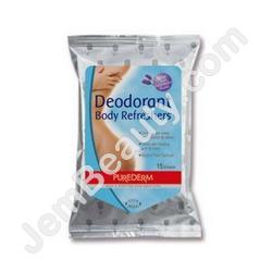  PUREDERM Deodorant Wipes 15/Pack 