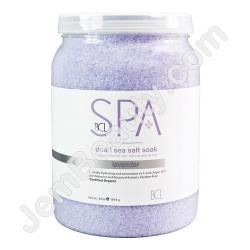  Spa Sea Salt Soak Lavender 64 oz 