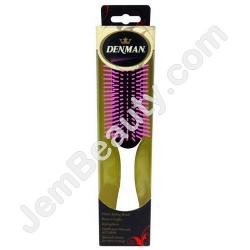  Denman 9-row Brush White Pink 