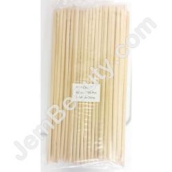  Ikonna Wood Sticks Tapered BOX 100 Bags/Box 