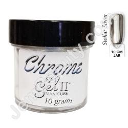  Gel II Chrome Powder Silver 10 g 