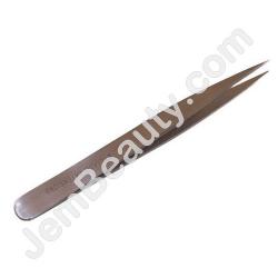  Tweezer Pointed Silver Long 5.5\" 