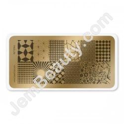  CC Stamping Plate Pattern 