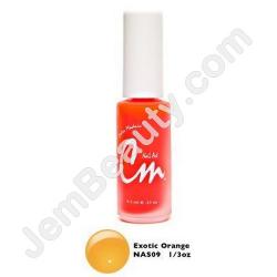  CM Nail Art Exotic Orange 1/3 oz 