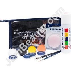  Kryolan The Flaming Skull Kit 