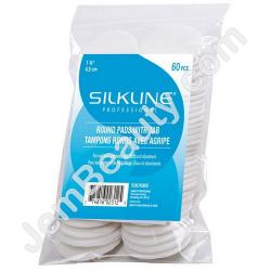  Silkline Round Pads with Tab 60/Bag 