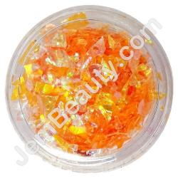  Cracked Ice Iridescent Orange 2 g 