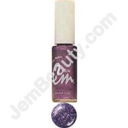  CM Nail Art Purple Glitter 1/3 oz 