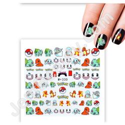  Nail Water Decal Pokemon 330 1 Sheet 