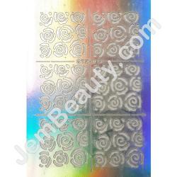  Nail Stencil STZ-K13 Roses 