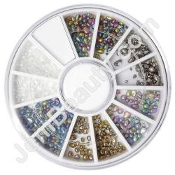  Beads Irregular Shapes Wheel 