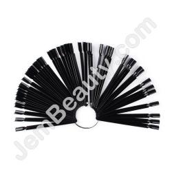  Polish Display Ring Black 50 50pcs/Bag 