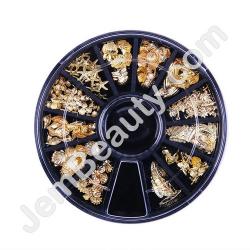  Metal Shapes Ocean GOLD Wheel 