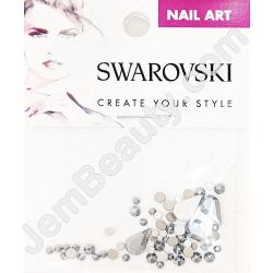  Swarovski Mixed Pear L Chrome 52 pcs/Bag 