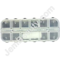  Empty Plastic Pill Box 