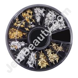  Metal Shapes Sparking Stars Wheel 