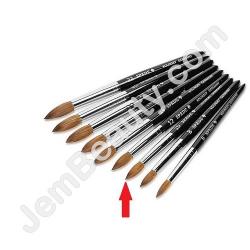  Spade 10 Acrylic Brush BLK 