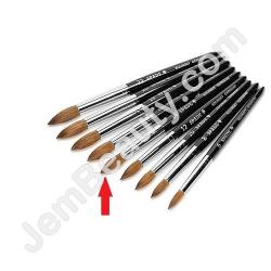  Spade 14 Acrylic Brush BLK 