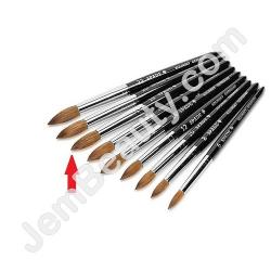  Spade 18 Acrylic Brush BLK 