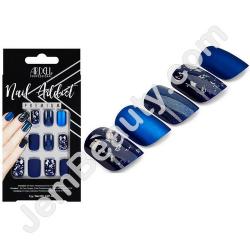  Nail Addict Matte Blue Kit 