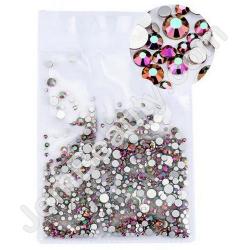  Rhinestones Multi Sz Rainbow AB 1000/Pack 