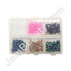  Rhinestones 6 Colors A Box 