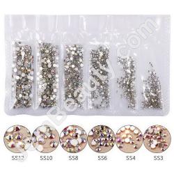  Rhinestones Multi Sz Night Sky 1700/Pack 