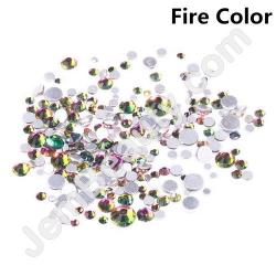  Rhinestones Multi Sz Fire 1440/Bag 