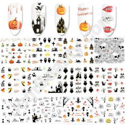  Nail Water Decals Halloween 1 12/Pack 