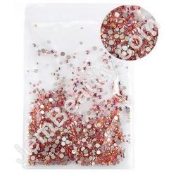  Rhinestones Multi Sz Red AB 1000/Pack 