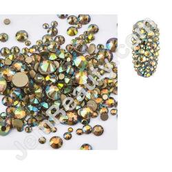  Rhinestones Multi Sz AB 05 1440/Pack 