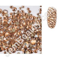  Rhinestones Multi Sz Peach 04 1440/Pack 