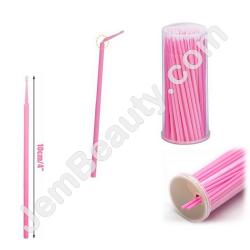  Silkline Micro-Applicators Pink 100pcs/Jar 