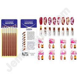  Ombre Gradient French 8 Brushes Set 