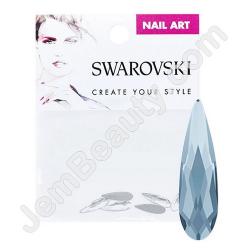  Swarovski Raindrop Blue Shade 6/Pack 