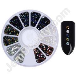  BP Rhinestones Mix Colors Wheel 