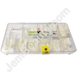  Mirage Deluxe Natural Tips 500/Box 