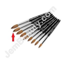  Spade 20 Acrylic Brush BLK 