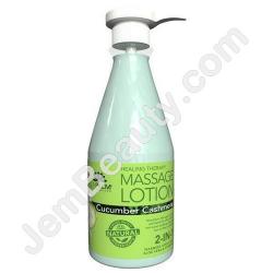  La Palm Lotion Massage Cucumber 24 oz 