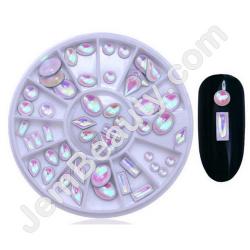  Nail Gem Opal AB Mix 2 Wheel 