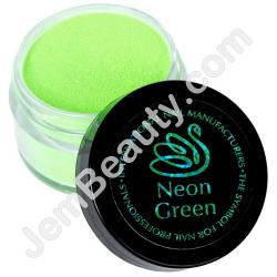  INM Acrylic Holo Neon Green 1.5 oz 