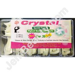  Crystal Tips Natural 0-9 500/Box 