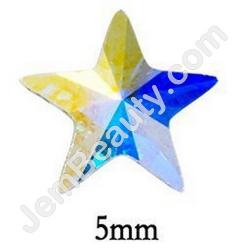  Rhinestone Star AB S 20/Pack 